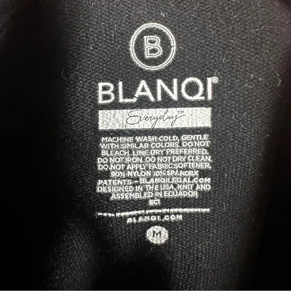 BLANQI Maternity Leggings Over The Belly Pregnancy Tights Moderate Support - Picture 7 of 7
